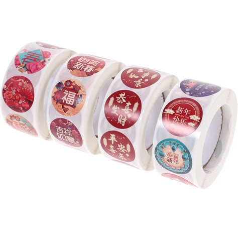 Rolls Fu Word Stickers Fun Gift Surprise Envelope Labels Thank You