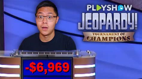 Can I Beat Actual Tournament Of Champions Jeopardy Playshow