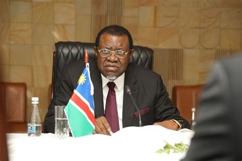 Namibian President Congratulates Mnangagwa on Re-election – Namibia ...