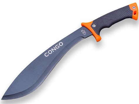 MACHETE JKR CONGO MANGO DE GOMA Y ABS HOJA DE 30 5 CM ACERO INOX