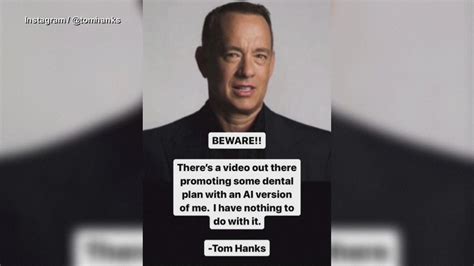 Tom Hanks Warns Fans Of AI Deepfake Used For Advertisement Wfaa