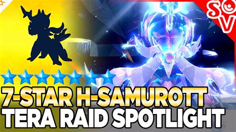 Hisuian Samurott Over 7 Star Raid In Pokemon Scarlet And Violet Youtube