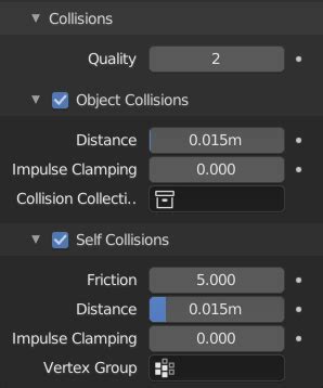 Зіткнення Collisions Blender Manual