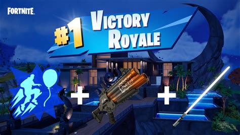 Balloons Sticky Grenade Launcher Guaranteed Win Fortnite Chapter