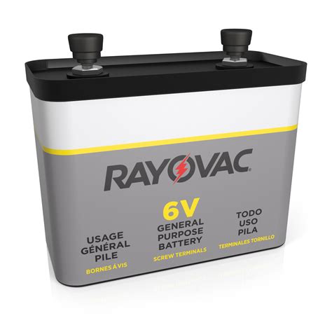 918C, 6-volt Screw Terminals General Purpose (6 batteries/case ...