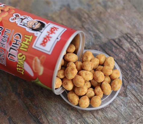 Koh Kae Peanut Snack Thai Sweet Chilli Flavor Oz Can Importfood