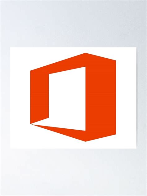 "microsoft office" Poster for Sale by auslow | Redbubble