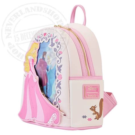 Neverlandshop Loungefly Mini Backpack Lenticular Sleeping Beauty