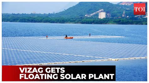 Visakhapatnams First Floating Solar Plant Worth Rs 14 Crore Installed