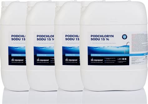 Aquapool Podchloryn Sodu Chlor W Płynie Do Basenu Stabilizowany 15