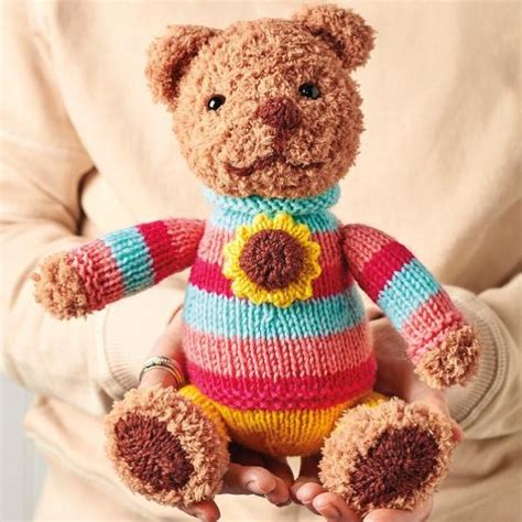 Knitted Teddy Bear Knitting Patterns Let S Knit Magazine