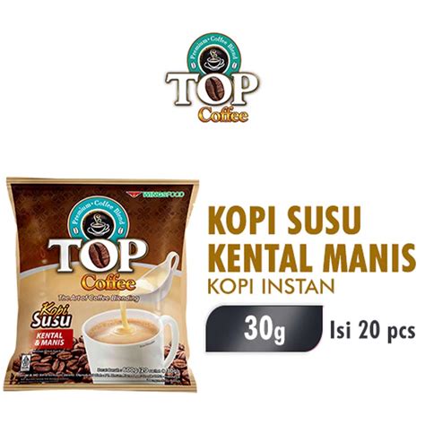 Top Coffee Kopi Gula Susu In X G Klikindomaret