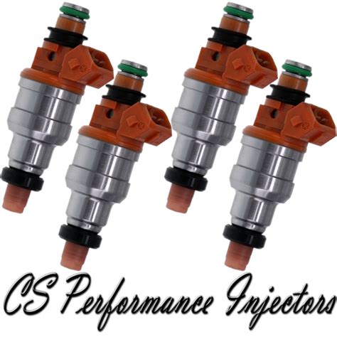 OEM Fuel Injectors Set 4 INP 060 For 91 92 Eagle Mitsubishi Colt 1 5 2