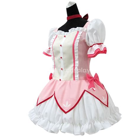 Puella Magi Madoka Magica Kaname Madoka Cosplay Costume Winkcosplay