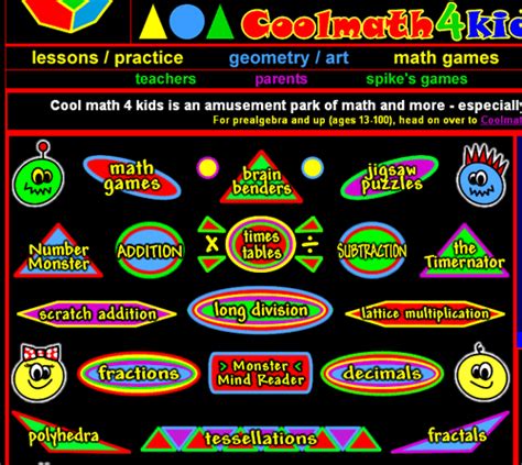 Old Cool Math Games Logo - Maths For Kids