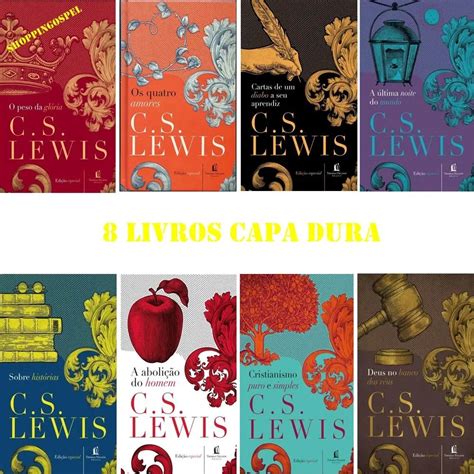 Livros Do Cs Lewis - Kit C.s. Lewis 8 Livros Cartas De Um Diabo A Seu Aprendiz E ...