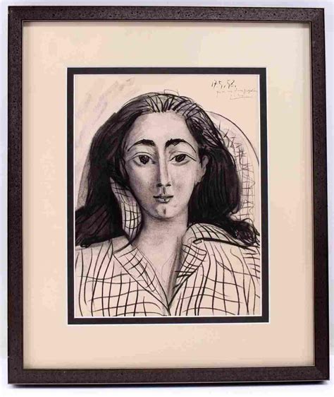 Pablo Picasso Jacqueline 1963 Mutualart