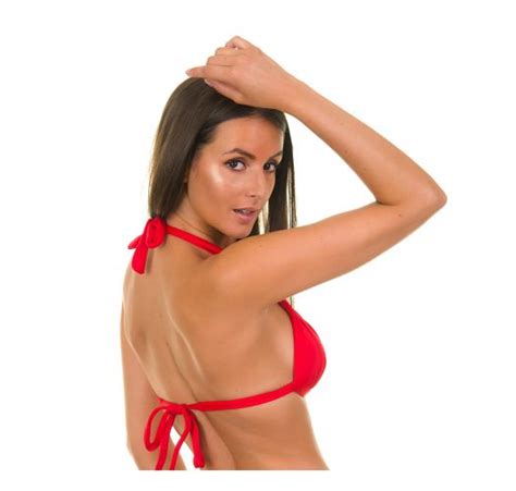 Bikini Triangel Top Rot Red Tri Fixo Bikini Brasil Shop