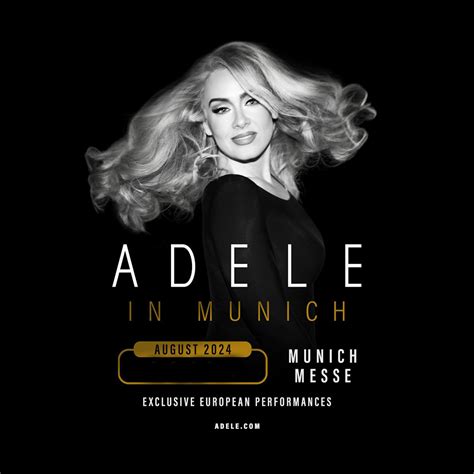 ADELE LIVE IN CONCERT MUNICH WEEKEND PACKAGE 2PAX 500 Rev Comps