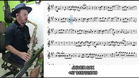 Guia Partitura Amor Eterno Saxo Alto Jhiver Sax Youtube