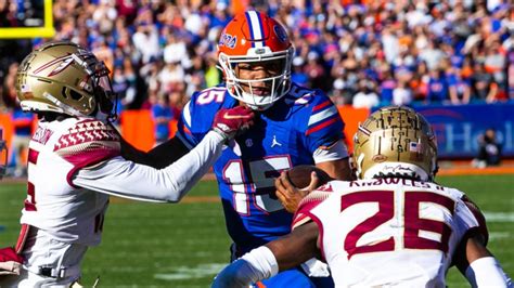 Florida Gators Vs Florida State Seminoles Kickoff Time Announced