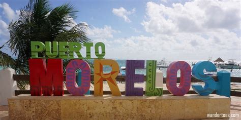 Puerto Morelos Map of the Best Things To Do - Wandertoes