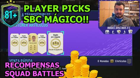 EL SBC MÁS ROTO DE FIFA 21 Player Picks de 81 y RECOMPENSAS DE SQUAD