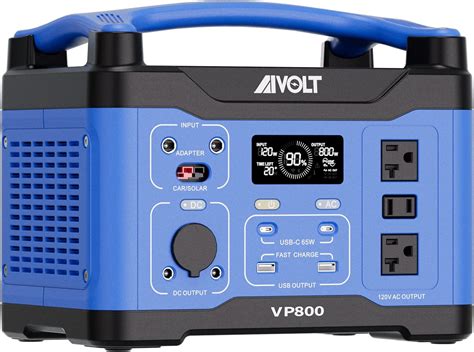 Amazon Aivolt Portable Power Station W Solar Powered Generator