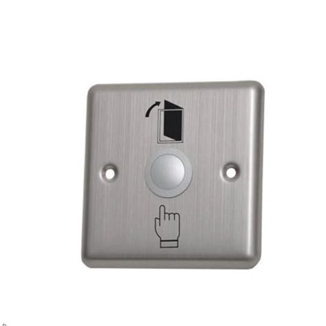 Exit Button Stainless Steel For Access Control System Faxon Technologies