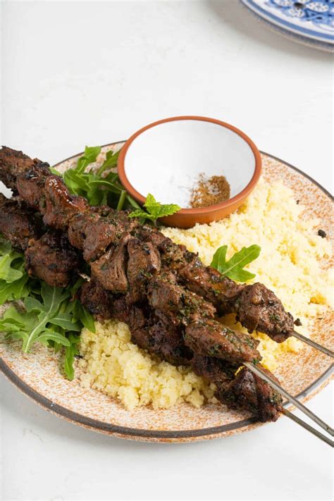 Grilled Lamb Kebabs with Preserved Lemon | Salima's Kitchen