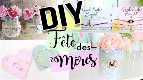 DIY FÊTE DES MERES 4 IDEES CADEAUX PAS CHER A FAIRE SOI MÊME FACILE