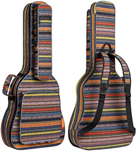 CAHAYA Funda de Guitarra Estilo Bohemia Guitarra Bolsa Clasica Acústica