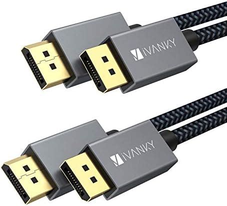 Displayport Cable Ft Pack Ivanky Dp Cable K Hz K Hz K