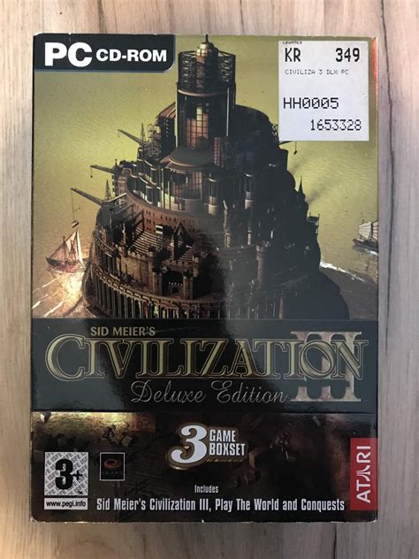 Civilization 3 III Deluxe edition PC (368362956) | gidloftrading på Tradera