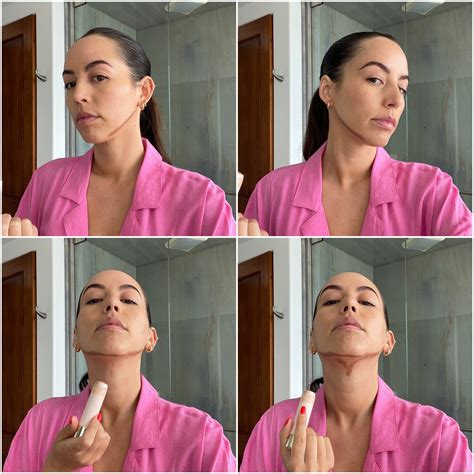 I Tried Tiktoks Viral Jawline Contour Hack See Photos Pedfire