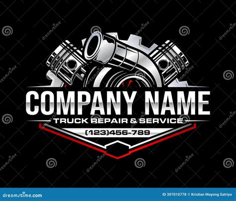 Diesel Turbo Logo Template Stock Vector Illustration Of Performance