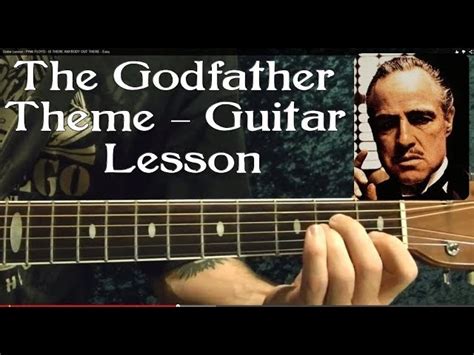 The Godfather Theme Guitar Lesson Chords - Chordify