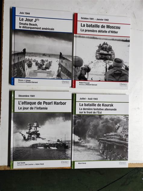 Collection Osprey Les Grandes Batailles De La Seconde Guerre Mondiale