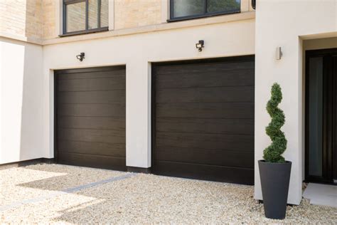 Black Garage Doors In Surrey Berkshire And Kent Doormatic Garage Doors