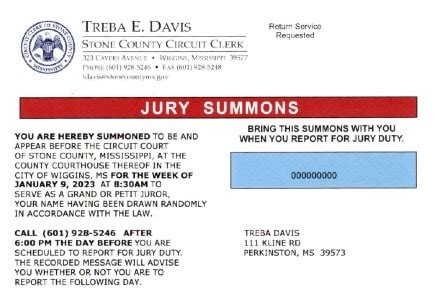 Jury Duty Reporting Information - Office of the Circuit Clerk