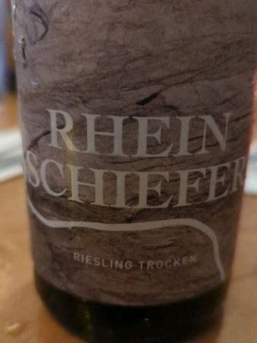 Matthias Müller Rhein Schiefer Riesling Trocken Vivino US