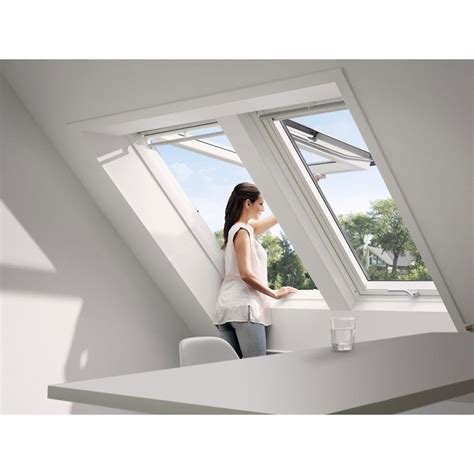 Velux Dachfenster Integra Elektro Klapp Schwing Fenster Gpu Fk