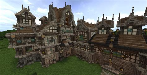 Medieval Mansion Minecraft House