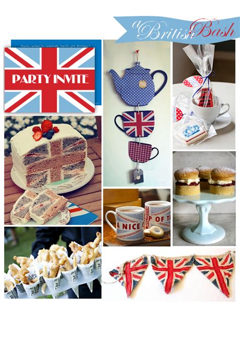 British Themed Party Food