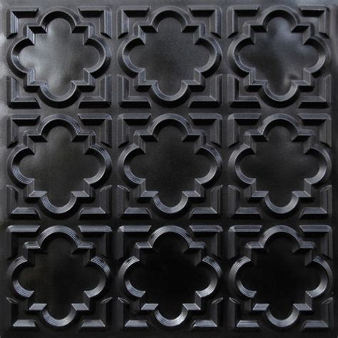 142 Black Glue Up Decorative Ceiling Tile