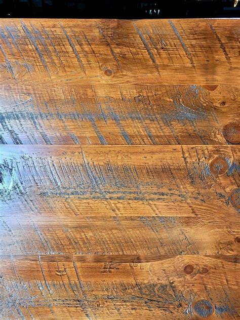 Distressed Rustic Pine Farmhouse Table Top Only