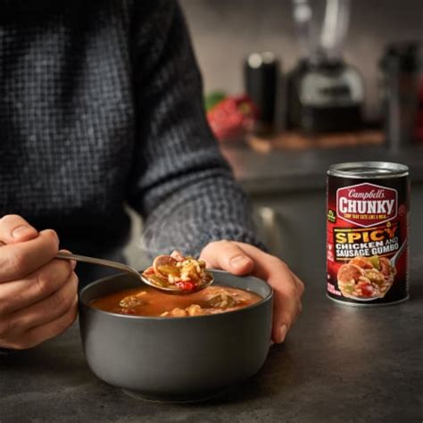 Campbells® Chunky® Spicy Chicken And Sausage Gumbo Soup 188 Oz Kroger