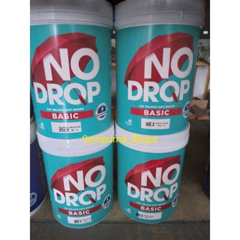 Jual No Drop Basic 1 Kg Cat Pelapis Anti Bocor Ekonomis Cat No Drop