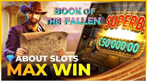 🌟max Win On The Slot Book Of The Fallen By Pragmatic Play🌟 Youtube