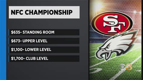 Ticket prices soar for Eagles-49ers NFC championship game - YouTube